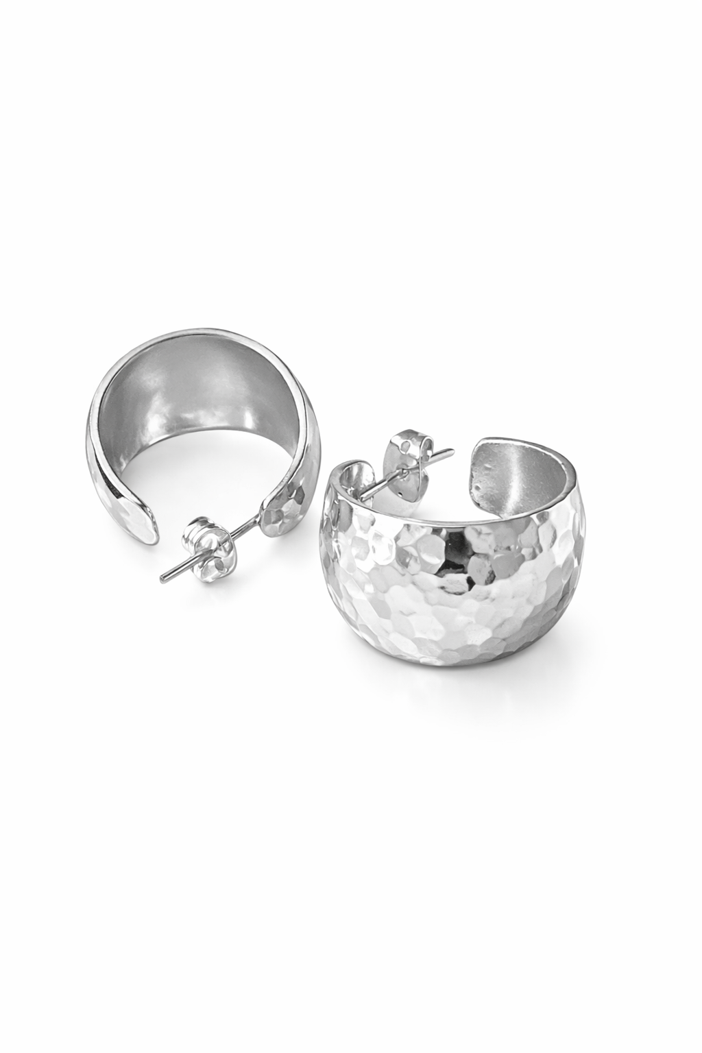 Store Hoops øreringer i 925 Sterling- sølv
