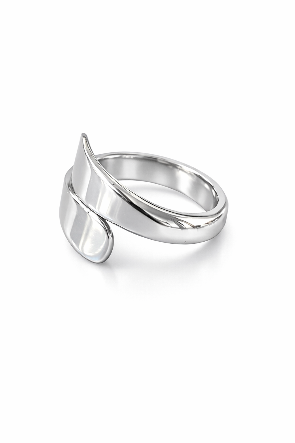 Crossover ring i 925 Sterling- sølv