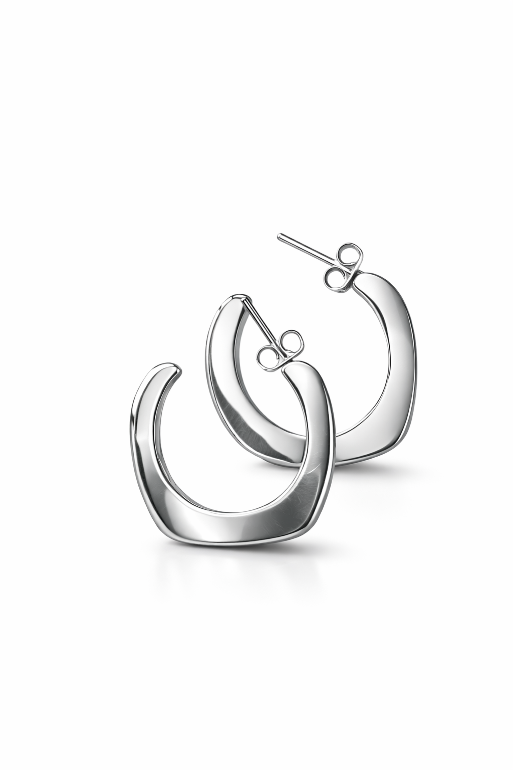 Hoops Øreringer i massivt 925 Sterlingsølv