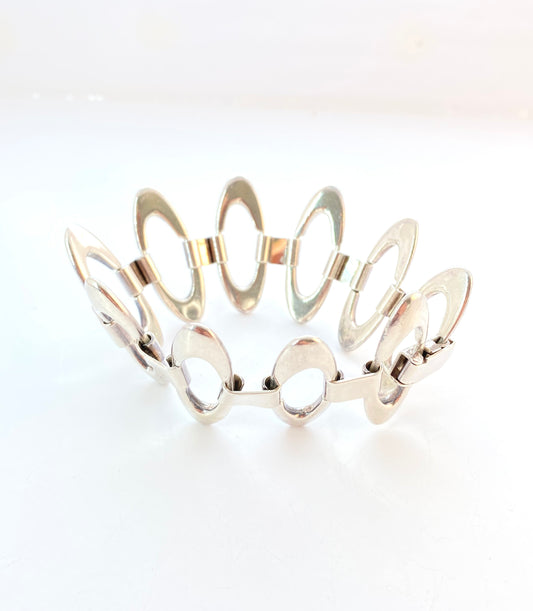 Retro Sølvarmbånd 925s fra Tyske Wilhelm Binder