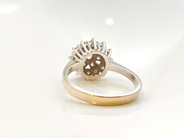Vintage Diamantring 0.75 ctw