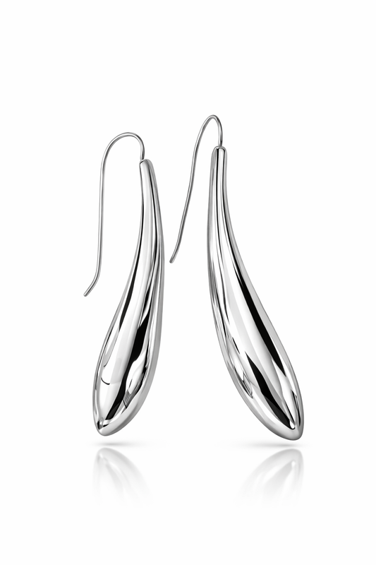 Statment lange øredobber i 925 Sterling- sølv