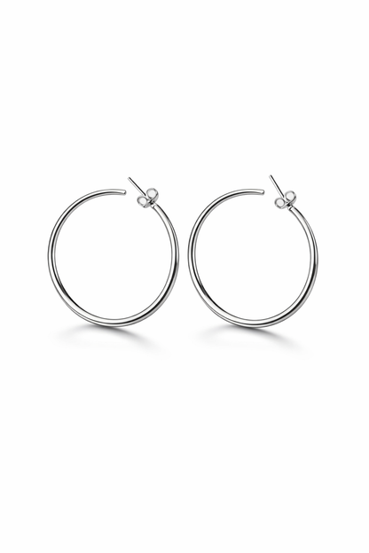 Hoops øreringer i 925 Sterling- sølv