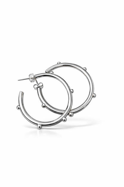 Øreringer i 925 Sterling- sølv