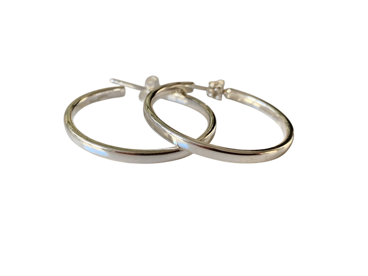 Hoops øreringer i 925 Sterling- sølv