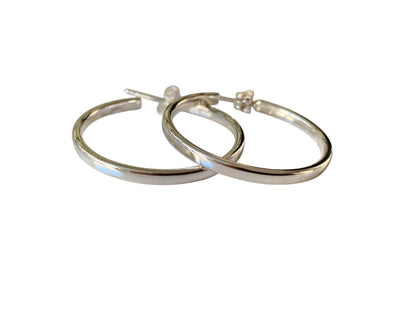 Hoops øreringer i 925 Sterling- sølv