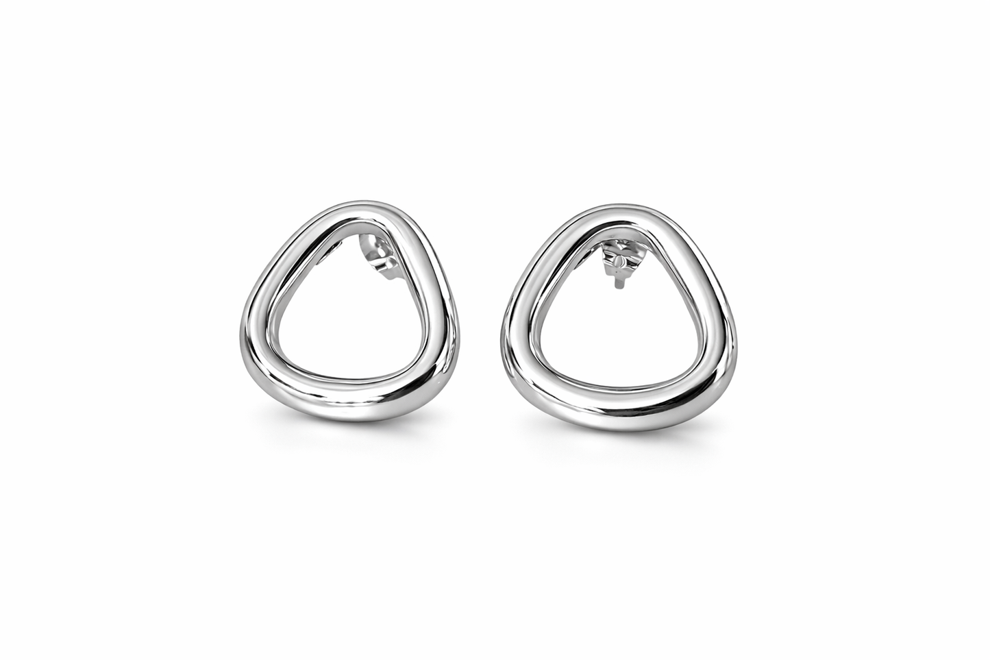 Design- øredobber i 925 Sterling-sølv