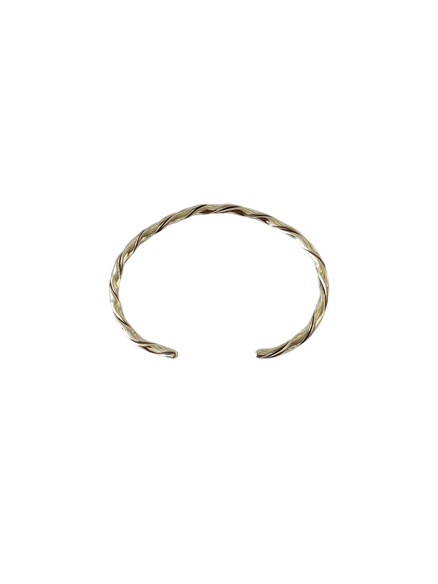 Elegant tvinnet armbånd i 925 Sølv