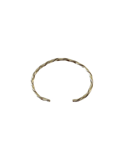 Elegant tvinnet armbånd i 925 Sølv