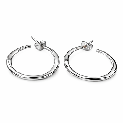 Hoops Øreringer i 925 sølv