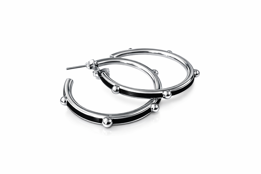 Øreringer i 925 Sterling- sølv