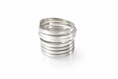 Statement Wrap Sølvring i 925 Sterling- Sølv