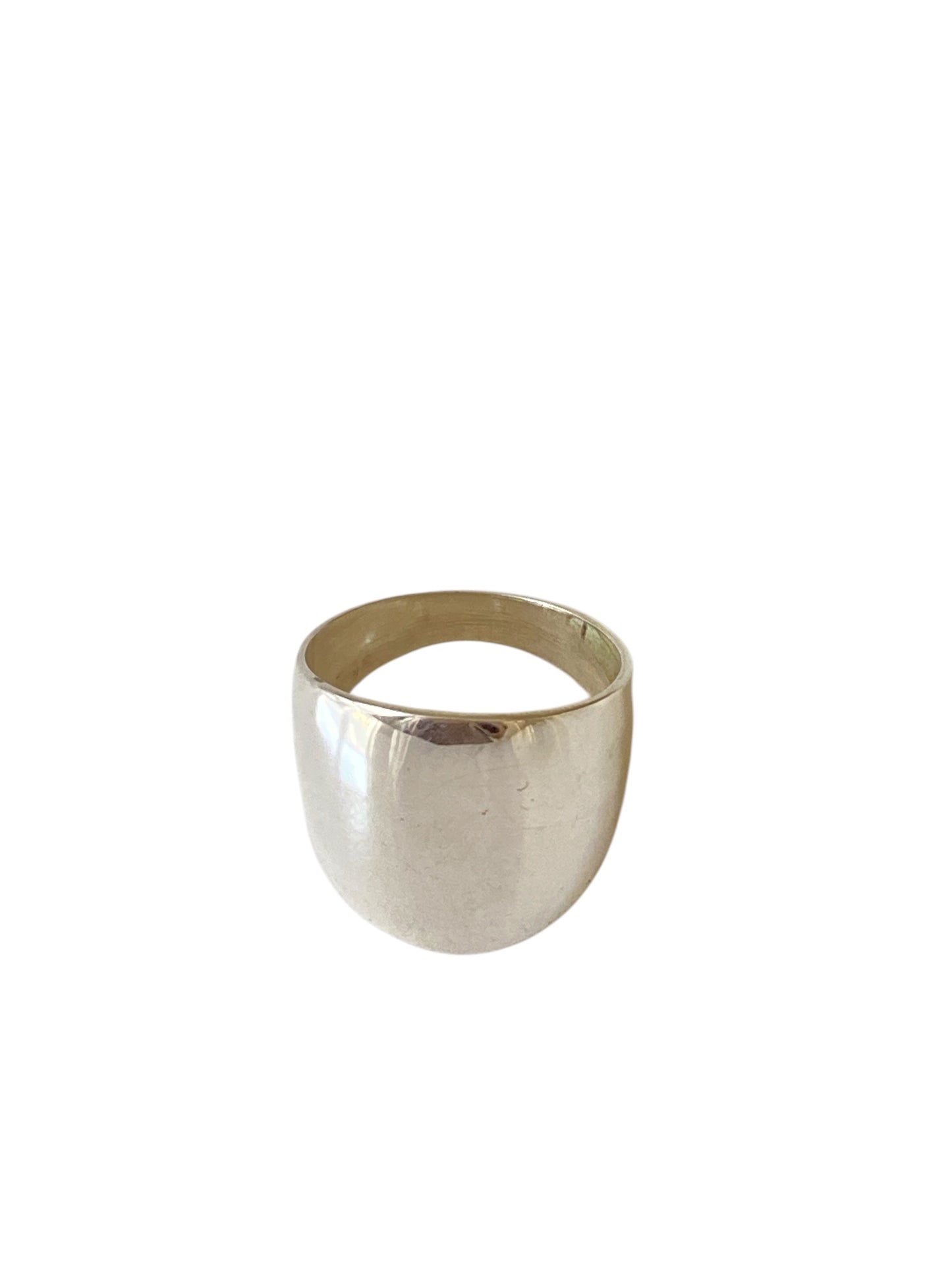 Bred statement sølvring i 925 Sterling- sølv