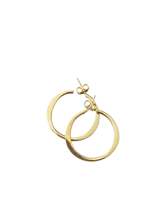 Øreringer i 18K gullforgylt 925 Sterling- sølv