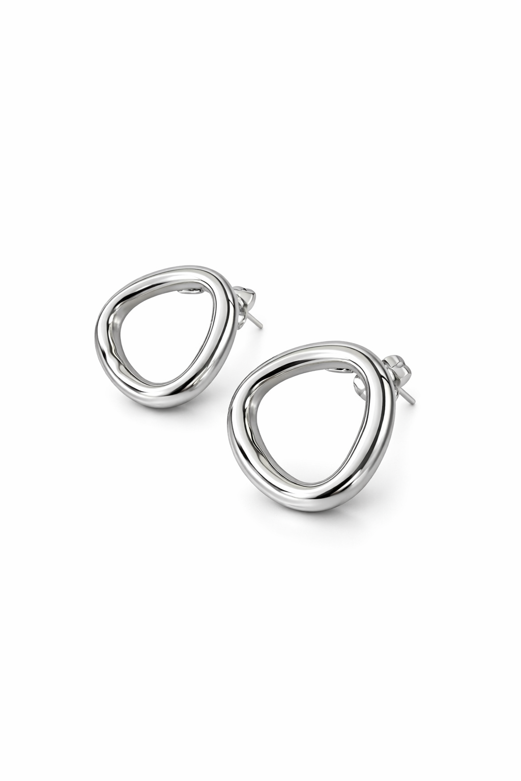 Design- øredobber i 925 Sterling-sølv
