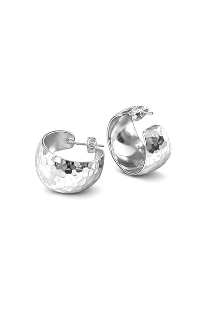 Store Hoops øreringer i 925 Sterling- sølv