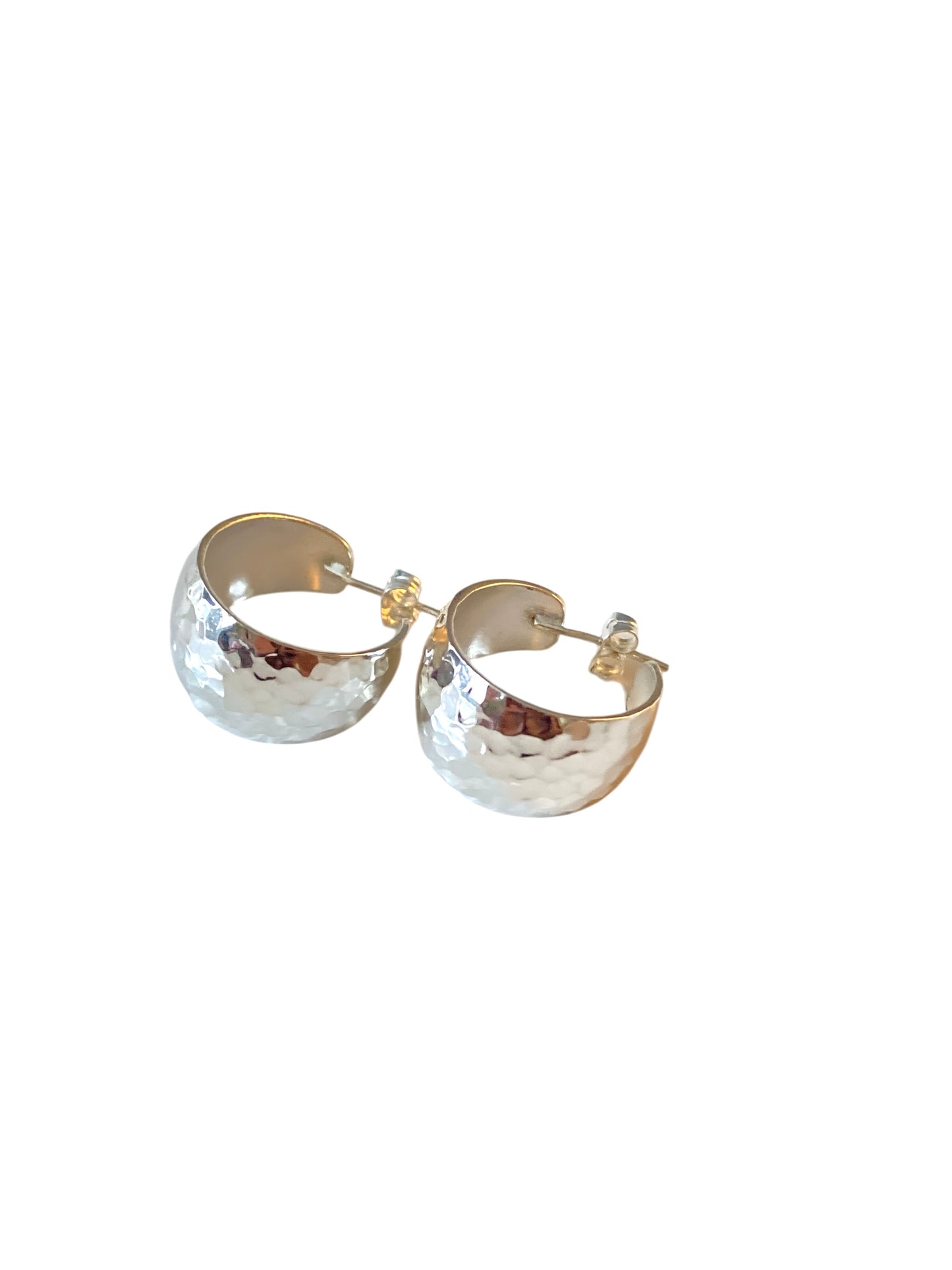 Store Hoops øreringer i 925 Sterling- sølv