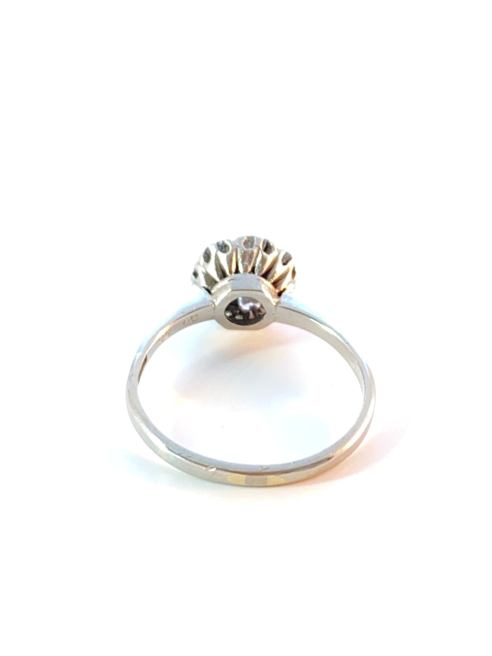 Vintage diamantring med Daisy rosett
