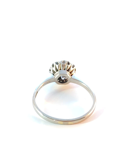 Vintage diamantring med Daisy rosett