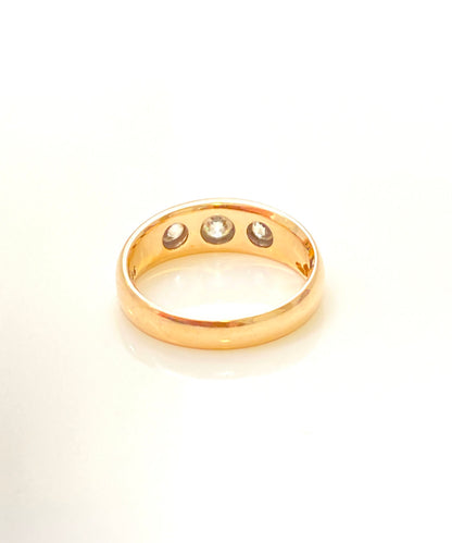 Gullring til både herre og dame. Gypsy diamantring