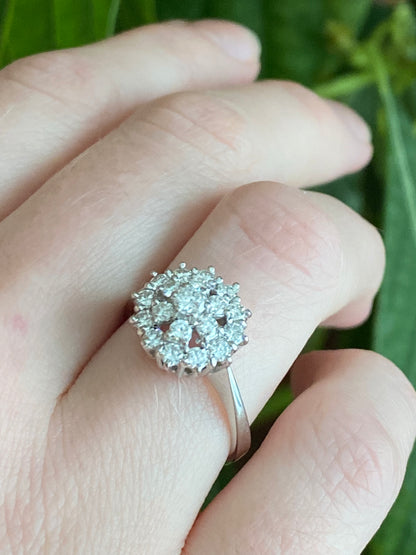 Vintage Diamantring 0.75 ctw